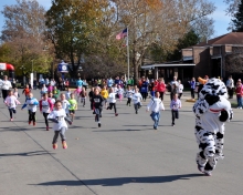 There is no kid's run this year, but all ages are encouraged to participate in the 5K. 