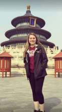 At the Temple of Heaven in Beijing, China during my study abroad trip!